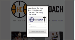 Desktop Screenshot of hoopcoach.org