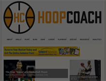 Tablet Screenshot of hoopcoach.org